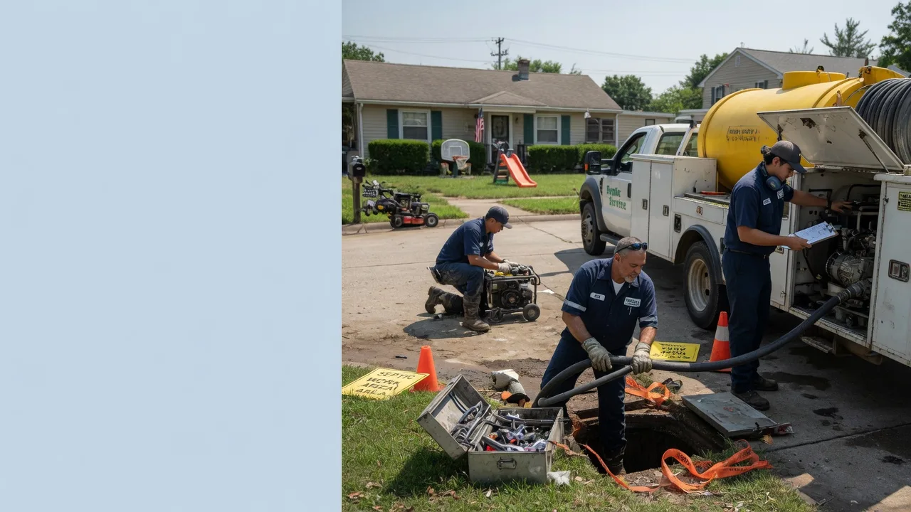 Septic Tank Pumping in New Vernon, NJ near me